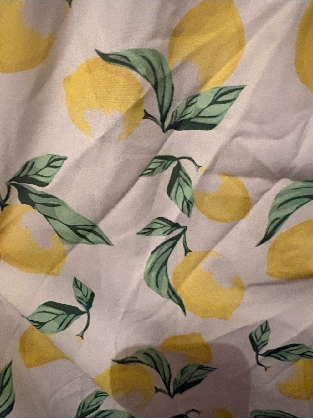 Red Dress Boutique White Lemon-Print V-Neck Maxi Dress - Picture 3 of 3